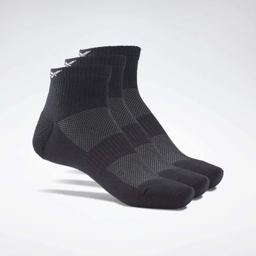 Набор носков унисекс Reebok TE ANK SOCK 3P черный L