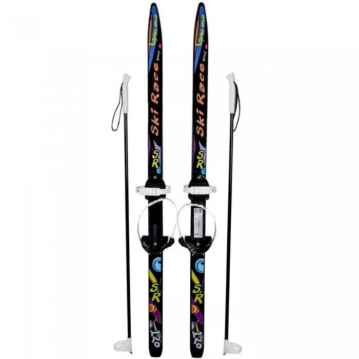 Ski Race Лыжи подростковые с палками 120 см