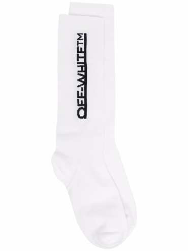 Off-White носки с логотипом