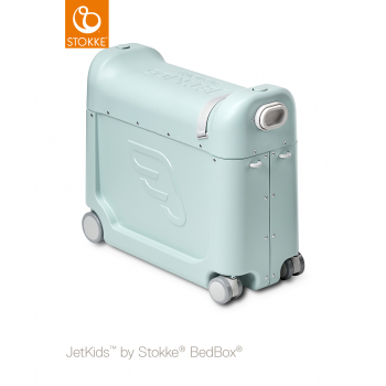 Чемодан-трансформер Stokke JETKIDS BEDBOX, Green Aurora, зеленый