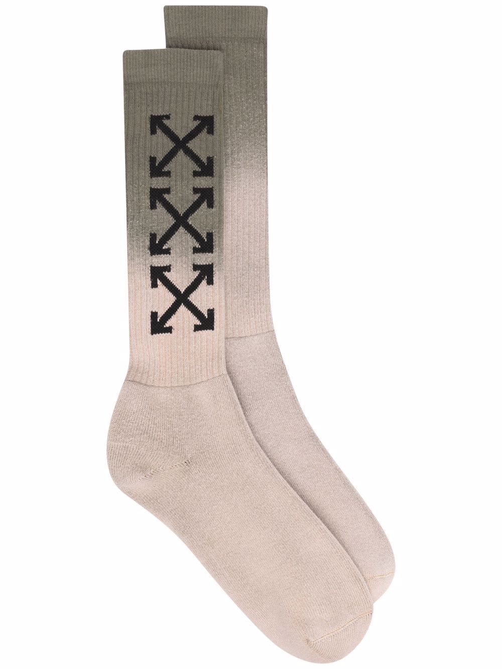 Off-White носки с логотипом Arrows