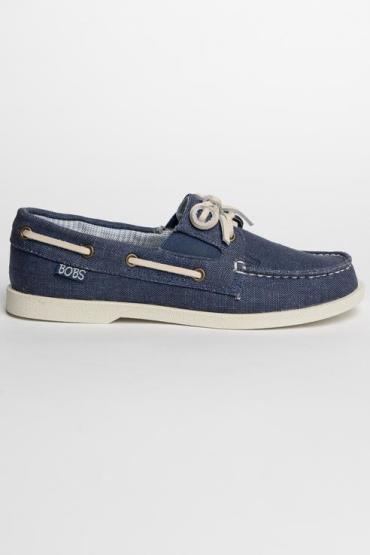 Топсайдеры женские Skechers 34489 синие 37 RU