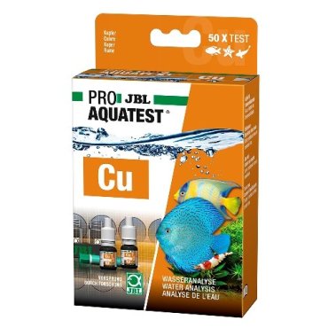Тест JBL ProAquaTest Cu для использования в морской воде, в пресной воде
