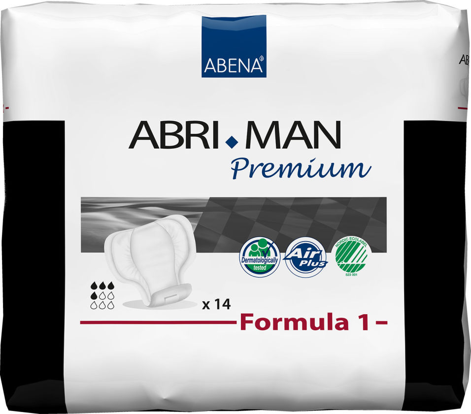 Прокладки Abena Abri-Man Premium Formula 1 урологические 14шт