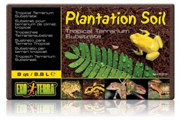 Субстрат для террариума Exo Terra Plantation Soil, Кокосовая крошка, 8,8 л