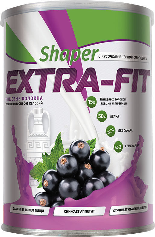 Коктейль жиросжигающий Shaper Extra-Fit Черная смородина 300г