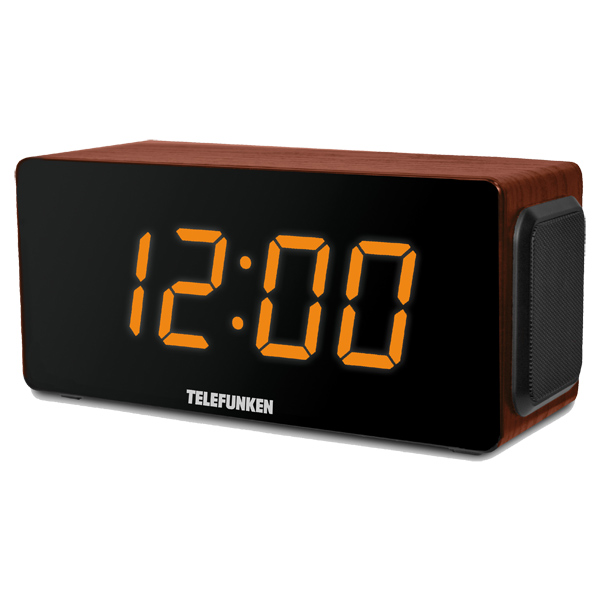 Telefunken TF-1566U Brown Wood/Orange