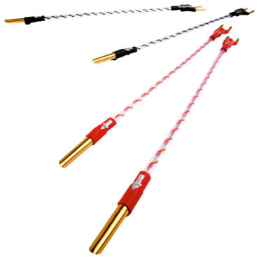 Комплект проводов для подключения автоакустики Nordost Norse BiWire Jumpers Spade-Banana