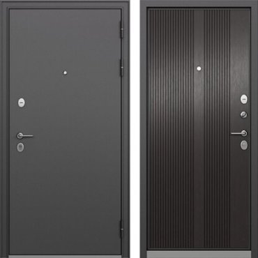 Входная дверь Леон Венге левая 205x86 см
