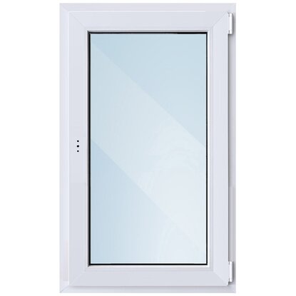 Окно ПВХ одностворчатое 1160x800 мм поворотно-откидное правое