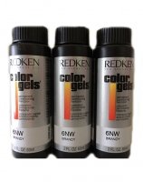 Redken - Краска-лак для волос Колор Гель, 8AB звездная пыль, 3*60 мл
