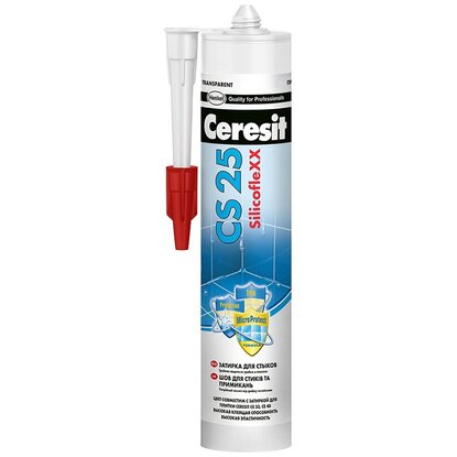 Затирка для швов силиконовая Ceresit