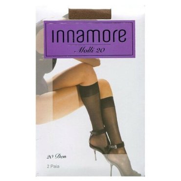Капроновые гольфы Innamore Molli 20 den, 2 пары, размер UNI, daino