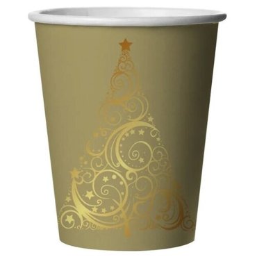 Одноразовые стаканы Gratias Завитки 250ml 6шт 4088174