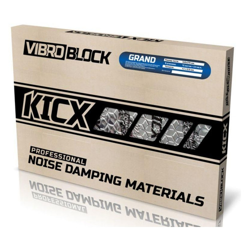 Виброизоляция Kicx Vibroblock Grand (компл.:11шт) 540x370x4.1мм