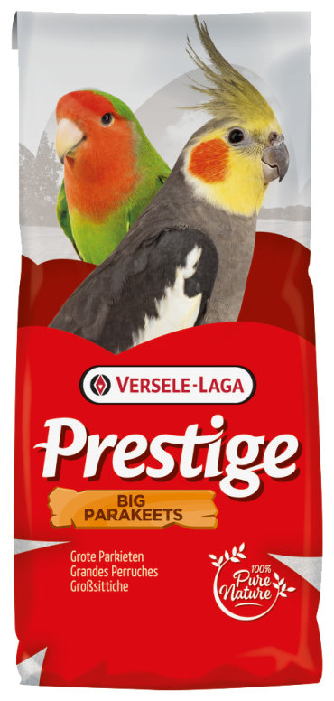 Основной корм Versele-Laga Prestige Big Parakeets для крупных попугаев 20 кг