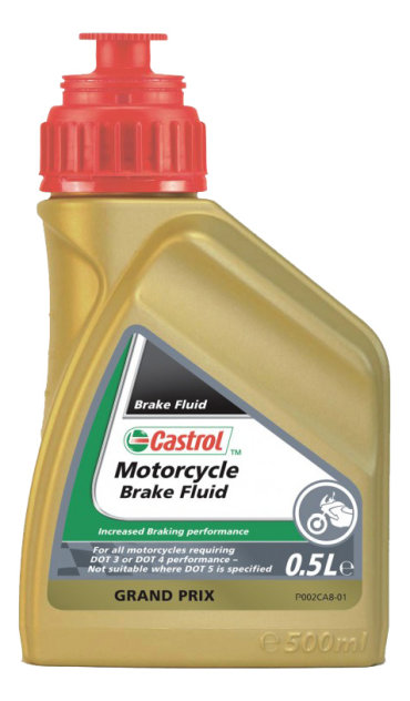 Тормозная жидкость Castrol Motorcycle Brake Fluid 0.5л 157F8D