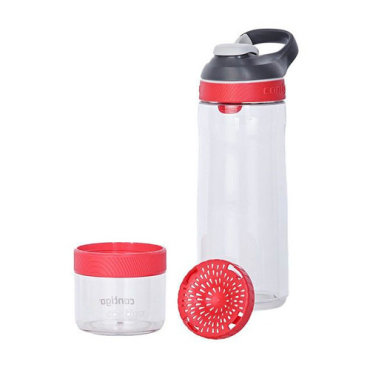 Бутылка Contigo Cortland Infuser 0.72л прозрачный/красный пластик (2095014)