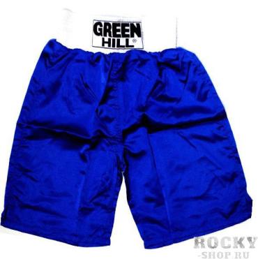 Шорты для бокса Green Hill club, Синий Green Hill