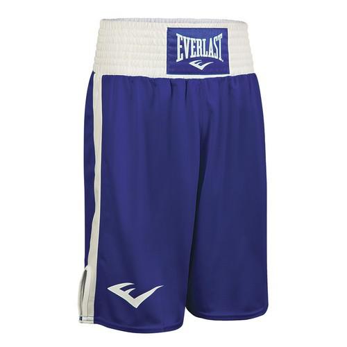 Шорты для бокса Everlast Elite, сине-белые Everlast