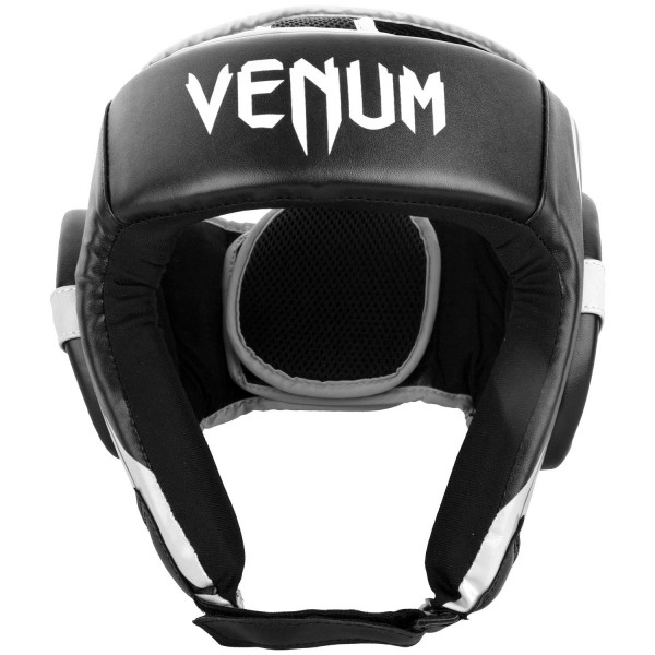Шлем боксерский Venum Challenger 2.0 Open Face Black/White Venum