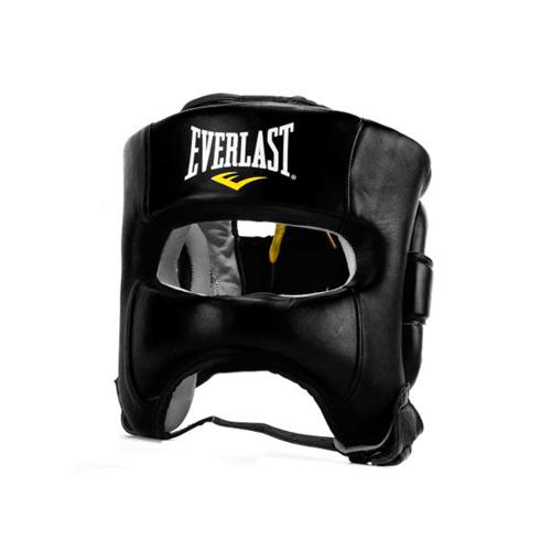 Боксерский шлем с бампером Everlast Elite, Красный Everlast