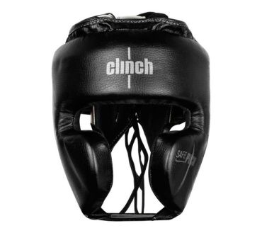 Шлем боксерский Clinch Punch 2.0 черно-бронзовый Clinch Gear