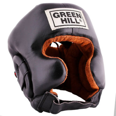 Шлем боксерский defence, Черный Green Hill