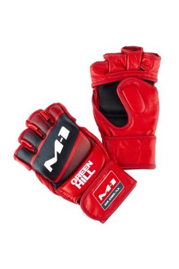 Перчатки MMA Greenhill M-1 красно-чёрные Green Hill