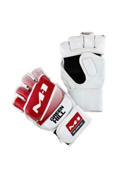 Перчатки MMA Greenhill M-1 красно-белые Green Hill