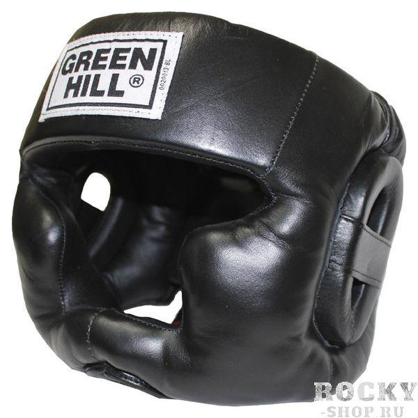 Шлем боксерский super от greenhill, Черный Green Hill