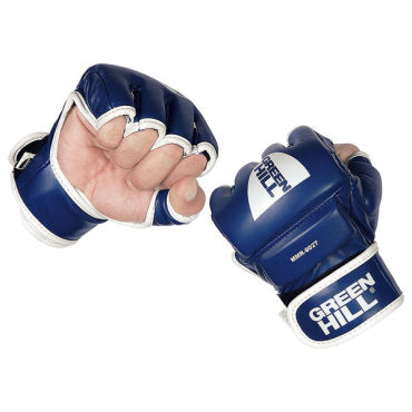 Перчатки mma Green Hill mmr-0027, Синий Green Hill