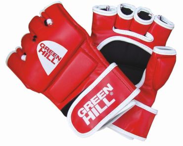 Перчатки mma Green Hill mmr-0027, Красные Green Hill