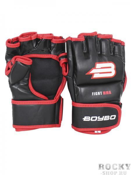 Перчатки MMA BoyBo Challenger Black/Red Boybo