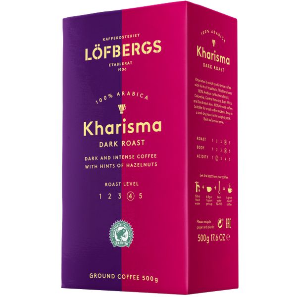 Lofbergs Kharisma молотый 500g