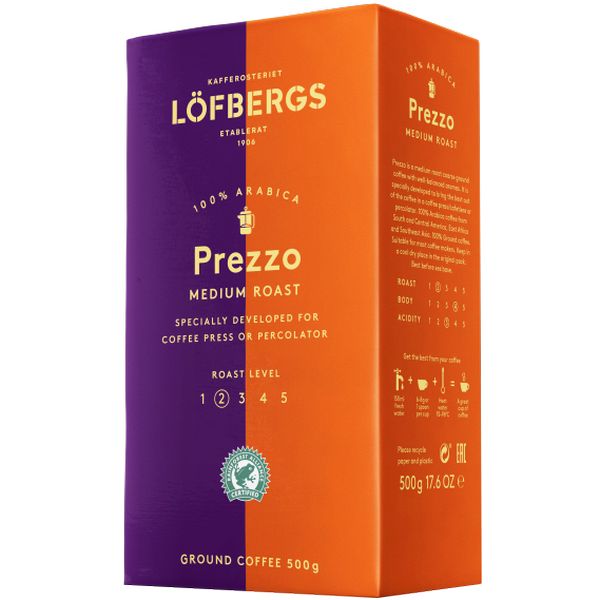 Lofbergs Prezzo молотый 500g