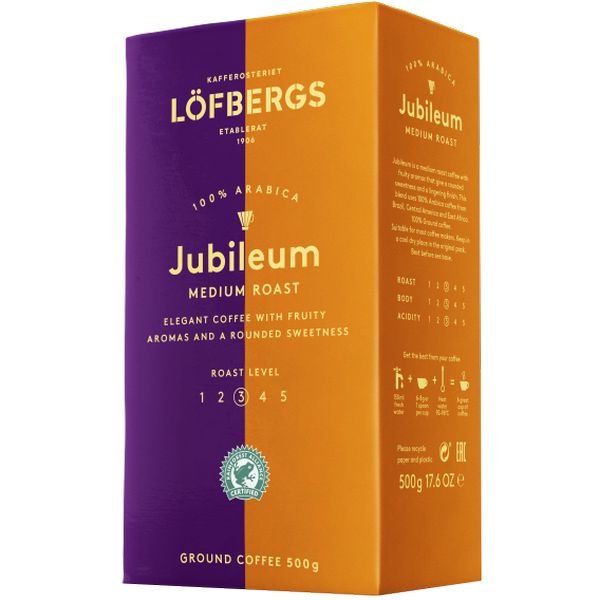 Lofbergs Jubileum молотый 500g