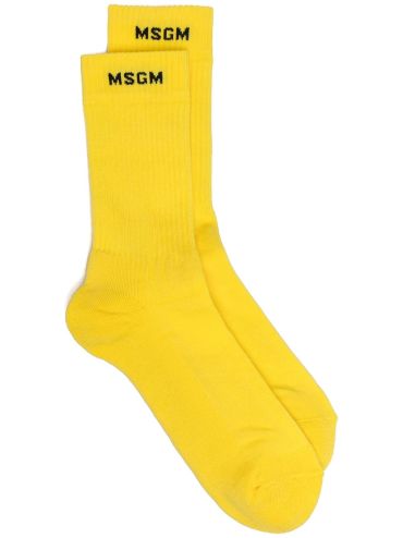 MSGM трикотажные носки с логотипом