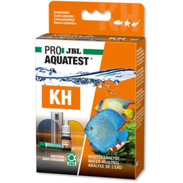 Тест JBL ProAquaTest KH для определения карбонатной жёсткости пресноводной и морской воды