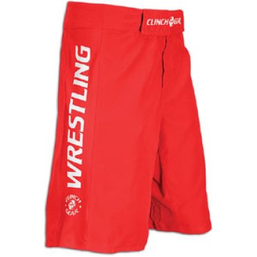 Шорты Clinch Gear Performance Wrestling Short- Red Clinch Gear