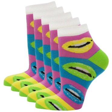 Носки женские HOSIERY 72814 р 23-25 (36-39 размер ноги) улыбка 5 пар