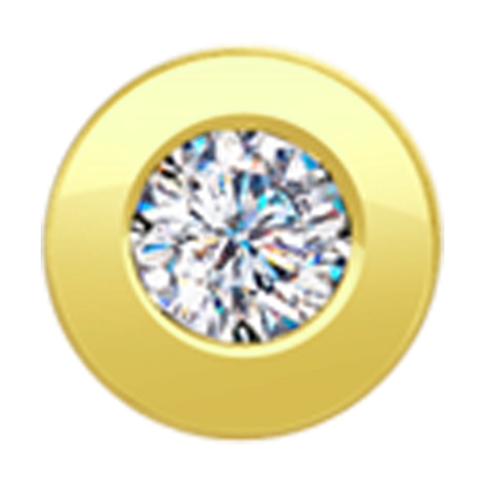 Подвеска SOKOLOV Diamonds из желтого золота с бриллиантом