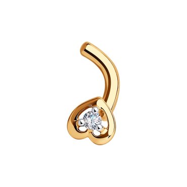 Пирсинг SOKOLOV Diamonds из золота с бриллиантом