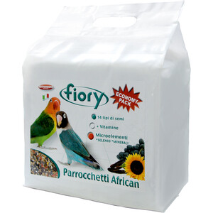 Корм Fiory Parrocchetti African для средних попугаев 3,2кг