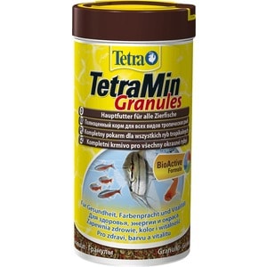 Корм Tetra TetraMin Granules Complete Food for All Tropical Fish гранулы для всех видов тропических рыб 500мл