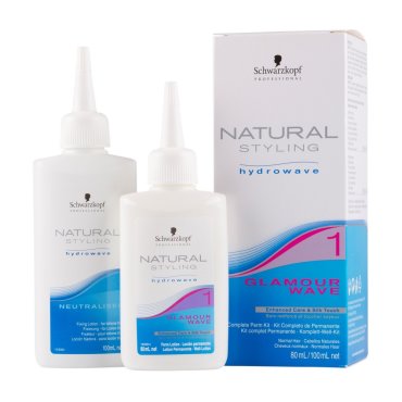 Schwarzkopf Professional Natural Styling Glamour Kit 1 - Шварцкопф Комплект для химической завивки волос 1, 180 мл -