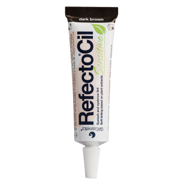 RefectoCil Sensitive - Рефектоцил Сенситив Краска для бровей и ресниц для чувствительных глаз и кожи Темно-коричневая, 15 мл -