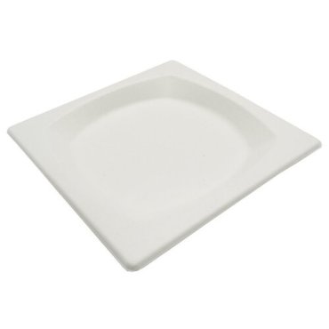 Тарелка квадратная одноразовая Ecovilka 170x170x15mm 125шт TTK170