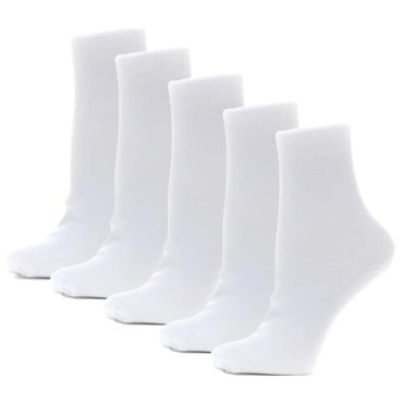 Носки HOSIERY 75215, 5 пар, размер 23-25, белый