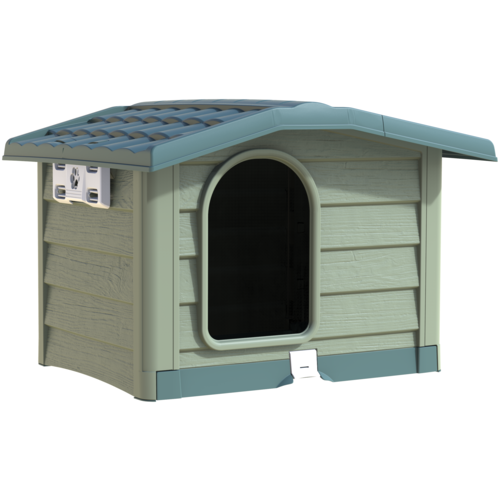 Будка для собак Bama Pet Bungalow L 110х94х77 см зеленый